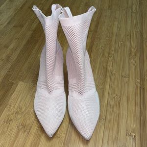 Jeffrey campbell Pink booties